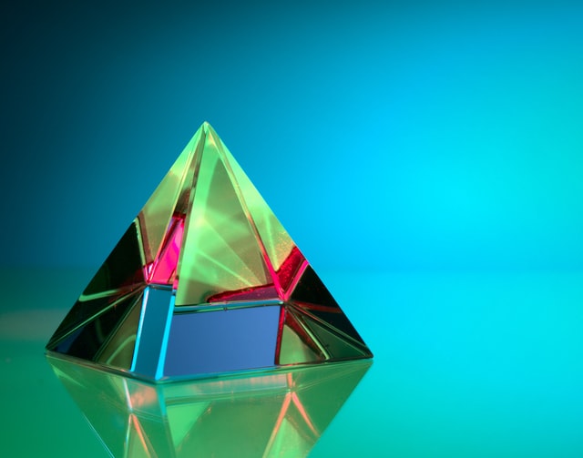 prism with different colours